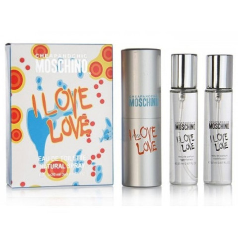 Moschino I Love Love, 3*20 ml 