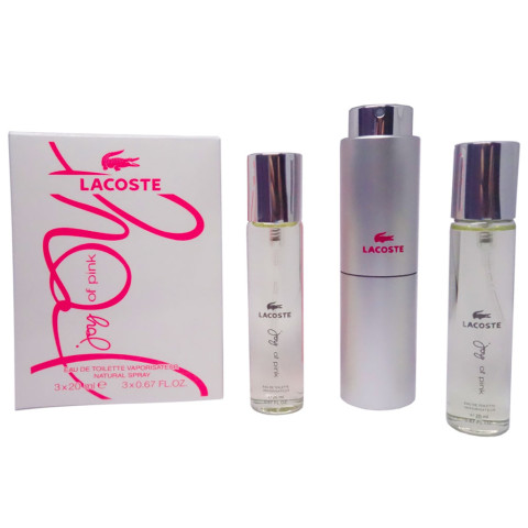 Lacoste Joy Of Pink, edp., 3*20 ml 