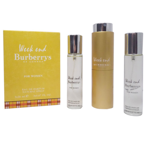 Burberry Weekend, edp., 3*20 ml 