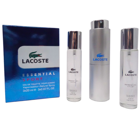 Lacoste Essential Sport, 3*20 ml 
