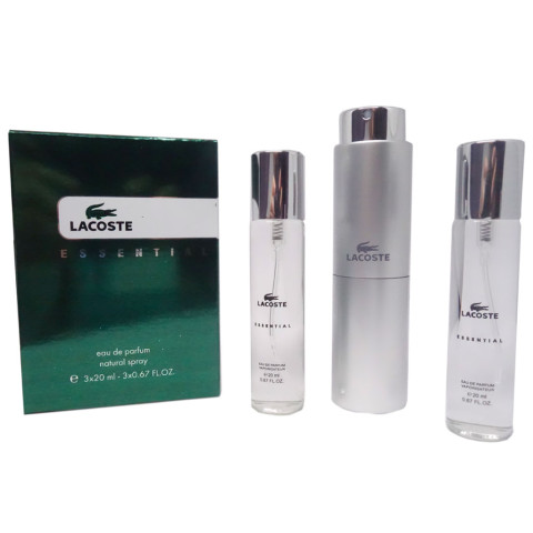 Lacoste Essential, edp. 3*20 ml