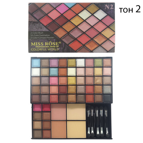 Miss Rose Professional Make-Up Colorful World тон 2