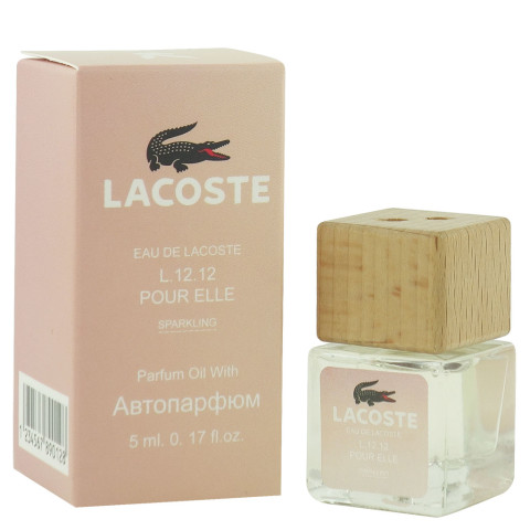 Автопарфюм Lacoste Eau De Lacoste L.12.12 Pour Elle Sparkling Woman, edp., 5 ml 