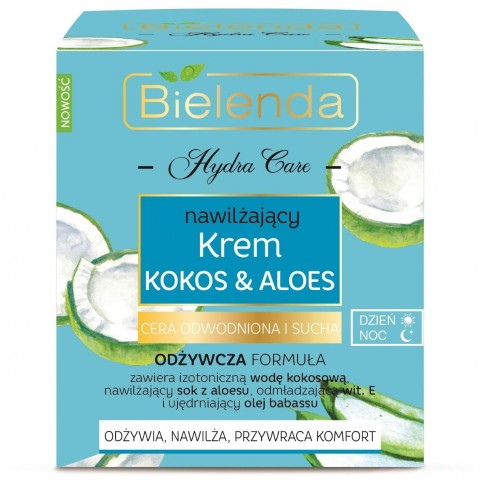 Bielenda Cream Coconut & Aloe , 50 ml (Дневной/Ночной)