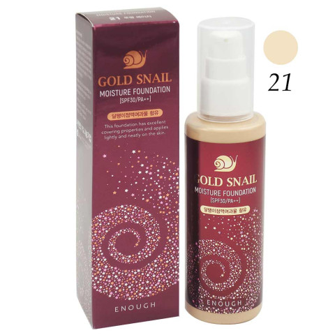 Тональный Крем Gold Snail (ton 21) 