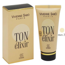 Тональный Крем Vivienne Sabo Ton Elixir CC Creme, Ton 2