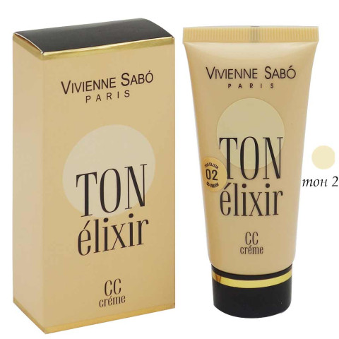 Тональный Крем Vivienne Sabo Ton Elixir CC Creme, Ton 2 