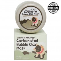 ЛЗ Milky Piggy Маска для лица глиняно-пузырьковая Carbonated Bubble Clay Mask 100гр