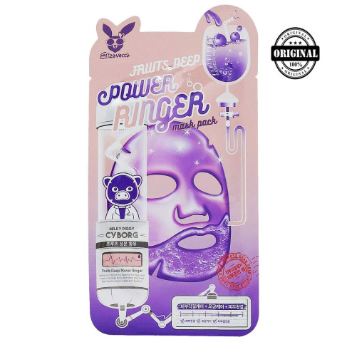 ЕЛЗ Power Ringer Маска Для Лица На Тканевой Основе fruits Deep Power Ringer Mask Pack 23мл