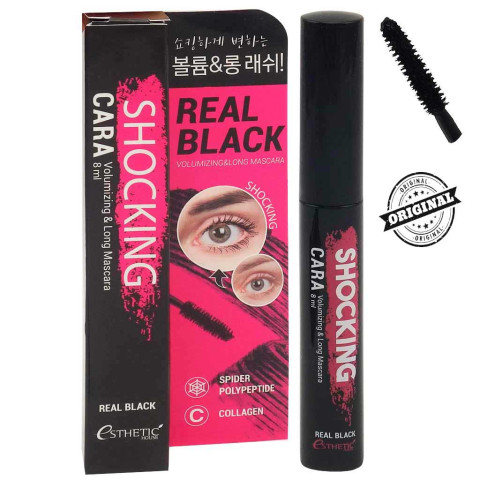 Тушь Для Ресниц Черная Shocking Cara  