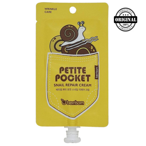 БР Pocket Крем Для Лица Улиточный Petite Pocket Snail Repair Cream 30гр