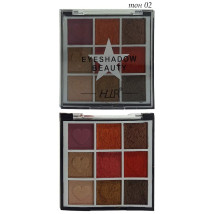 Тени Eyeshadow Beauty, 9 цв (тон 02)
