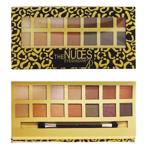 Тени The Nudes Eyeshadow ZD