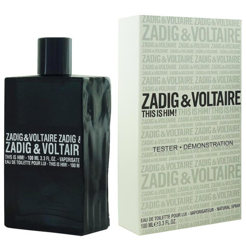 Тестер Zadig & Voltaire This Is Him Pour Homme, edt., 100 ml Тестер Zadig & Voltaire This Is Him Pour Homme, edt., 100 ml