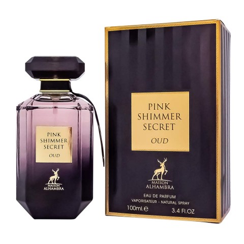 Alhambra Pink Shimmer Secret Oud,edp., 100ml