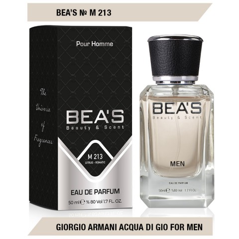 Bea`s № 213 (Giorgio Armani Di Gio For Men), edp., 50 ml 