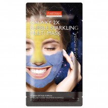 Purederm Кислородная маска для лица Multi Mask Yellow & Violet 2*6г 