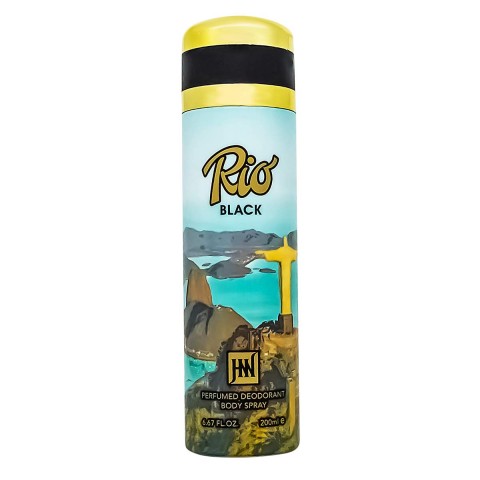 Дезодорант Jackwins Rio Black, 200ml