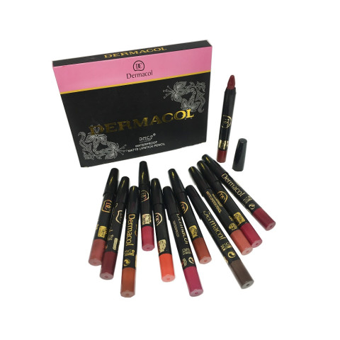 Помада-Карандаш Dermacol Waterproof Matte Lipstick Pencil Помада-Карандаш Dermacol Waterproof Matte Lipstick Pencil