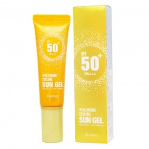 Солнцезащитный крем Deoproce Hyaluronic Cooling Sun Gel Whitening & Anti-Wrinkle SPF 50+++, 50g
