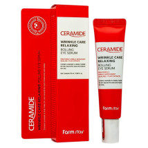 Сыворотка вокруг глаз с роллером Farmstay Ceramide, 25ml