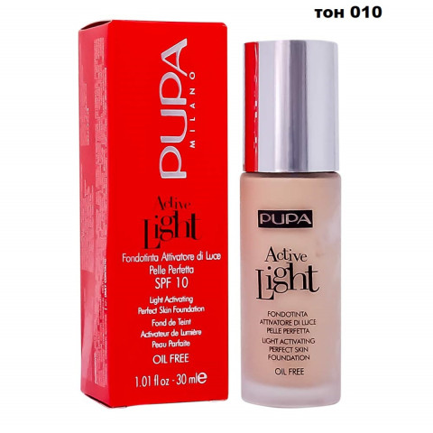 Тональный Крем Pupa Active Light (тон 010) Тональный Крем Pupa Active Light (тон 010)
