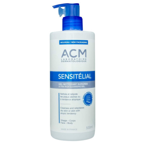 Очищяющий гель ACM Sensitélial Ultra Rich Cleansing Gel, 500ml