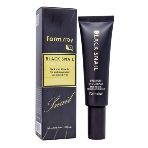 Крем вокруг глаз Farm Stay Black Snail, 50ml Крем вокруг глаз Farm Stay Black Snail, 50ml