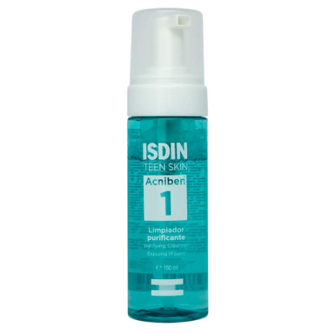 Очищающая пенка от прыщей Isdin Achiben, 150 ml