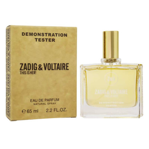 Тестер Zadig & Voltaire This IS Her, edp., 65 ml Тестер Zadig & Voltaire This IS Her, edp., 65 ml