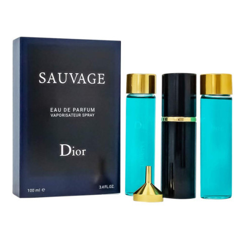 Набор 3в1 Christian Dior Sauvage, 100ml Набор 3в1 Christian Dior Sauvage, 100ml