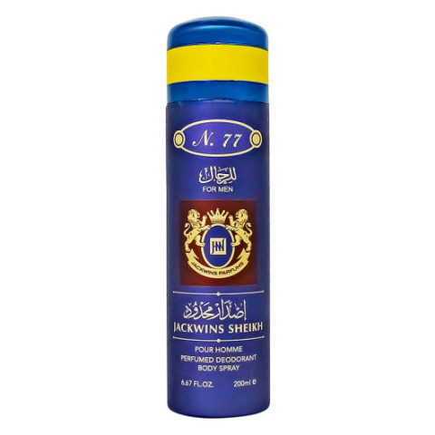 Дезодорант Jackwins Sheikh №77, 200ml Дезодорант Jackwins Sheikh №77, 200ml