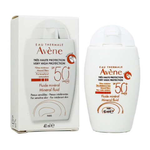 Солнцезащитное средство Avene Fluide minéral SPF 50+, 40ml Солнцезащитное средство Avene Fluide minéral SPF 50+, 40ml