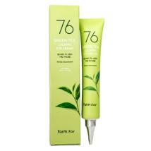 Крем для век с зеленым чаем FarmStay 76 Green Tea Calming Eye Cream,45ml