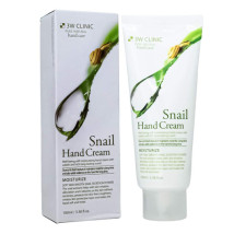 Крем для рук с муцином улитки 3W CLINIC Snail Hand Cream, 100ml