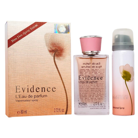 Fragrance World Evidence,edp., 80ml+50ml(deo) Fragrance World Evidence,edp., 80ml+50ml(deo)