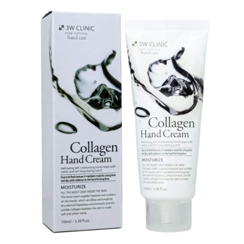 Крем для рук 3W Clinic Collagen Hand Cream, 100ml