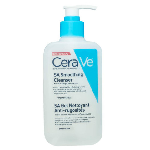 Очищающий гель для умывания CeraVe SA Smoothing Cleanser, 236ml