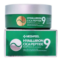 Увлажняющие гидрогелевые патчи с пептидами Medi-Peel Hyaluron Cica Peptide 9 Ampoule Eye Patch, 60шт