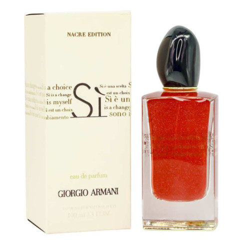 Евро Giorgio Armani Si Nacre Edition,edp., 100ml (розовый)