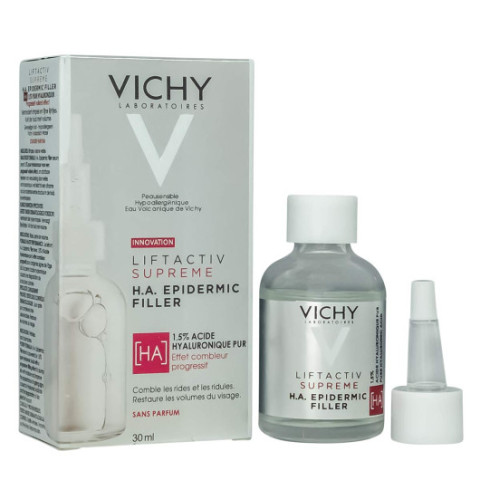 Гиалуроновая сыворотка-филлер Vichy Liftactiv Supreme H.A.Epidermic Filler, 20ml Гиалуроновая сыворотка-филлер Vichy Liftactiv Supreme H.A.Epidermic Filler, 20ml