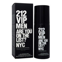 Дезодорант Carolina Herrera 212 Vip Men, 150ml