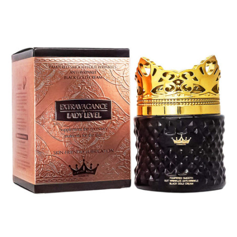Антивозрастной крем для лица Black Gold Cream Extravagance Lady Level.50g