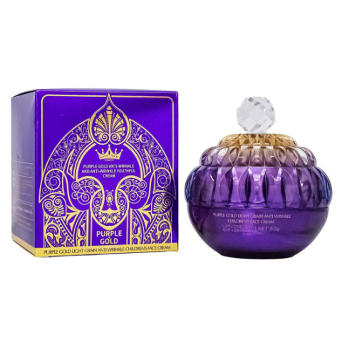 Антивозрастной крем для лица Purple Gold Anti-Wrinkle Youthful Cream, 50g