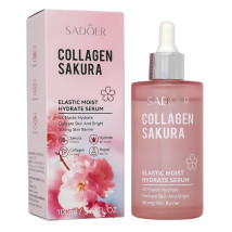 Сыворотка для лица с коллагеном и экстрактом сакуры Sadoer Collagen Sacura, 30ml