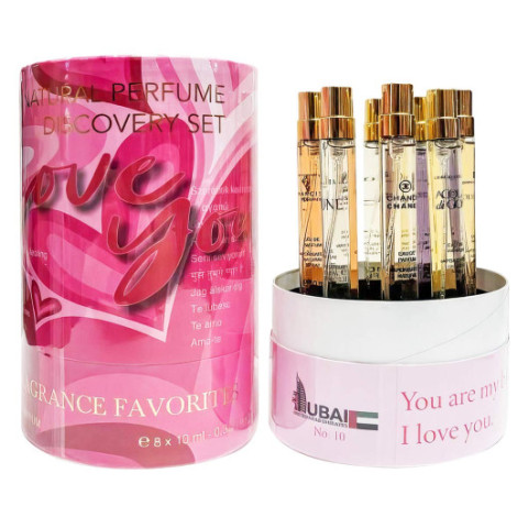 Подарочный набор Fragrance Favorite Love You, 8x10ml (№10) Подарочный набор Fragrance Favorite Love You, 8x10ml (№10)