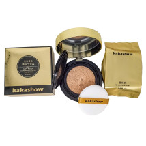 Кушон Kakashow Skin Caring Blemish Balm Cushion тон 02(с запасным блоком)