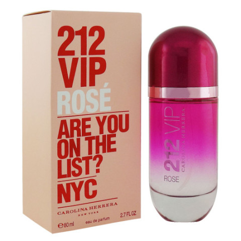 Carolina Herrera 212 Vip Rose Are You On The ListNyc, edp., 80 ml (woman) Carolina Herrera 212 Vip Rose Are You On The ListNyc, edp., 80 ml (woman)