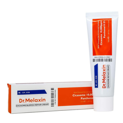 Восстанавливающий крем для лица с экзосомами центеллы Dr.Melaxin Exosome Repair Cream, 50ml Восстанавливающий крем для лица с экзосомами центеллы Dr.Melaxin Exosome Repair Cream, 50ml