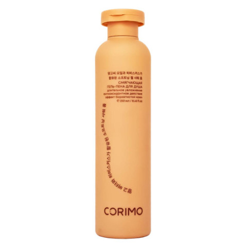 Гель-пена для душа (эффект бархотной кожи) Corimo, 250 ml